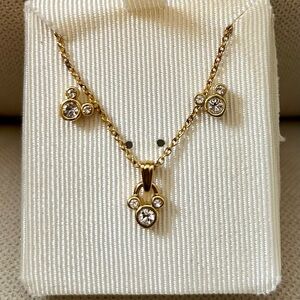Disney Jewelry NIB Necklace and earrings. From Disney parks. Authentic